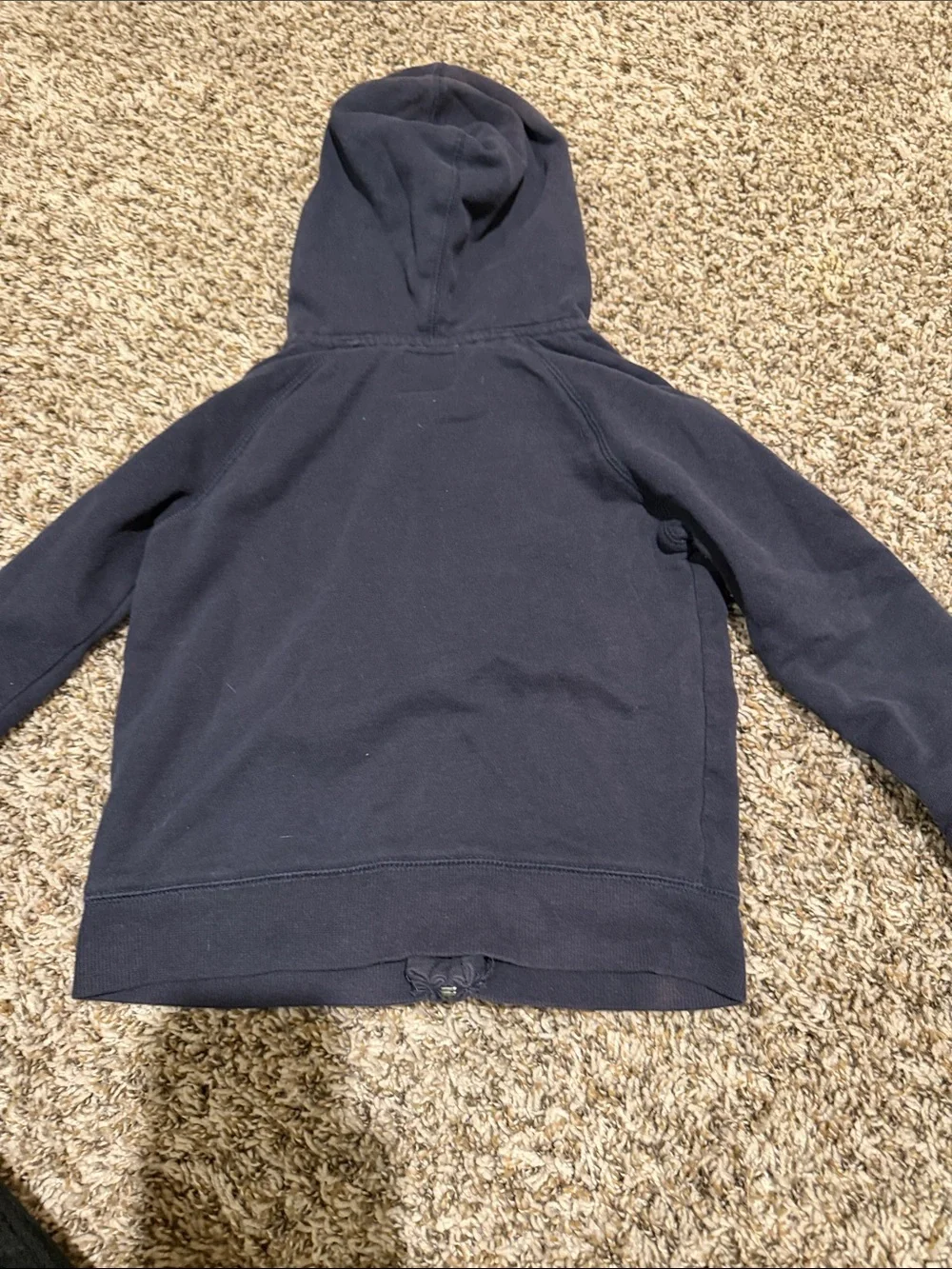 GAP Navy Hoodie & Gray Heart-Print Zip Jacket Set
